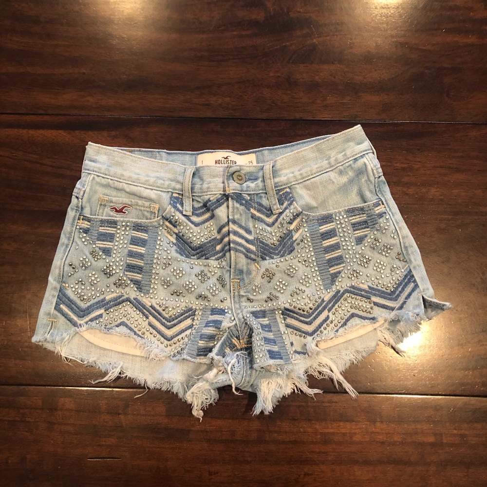 Embezzled Hollister Jean Shorts Size 1